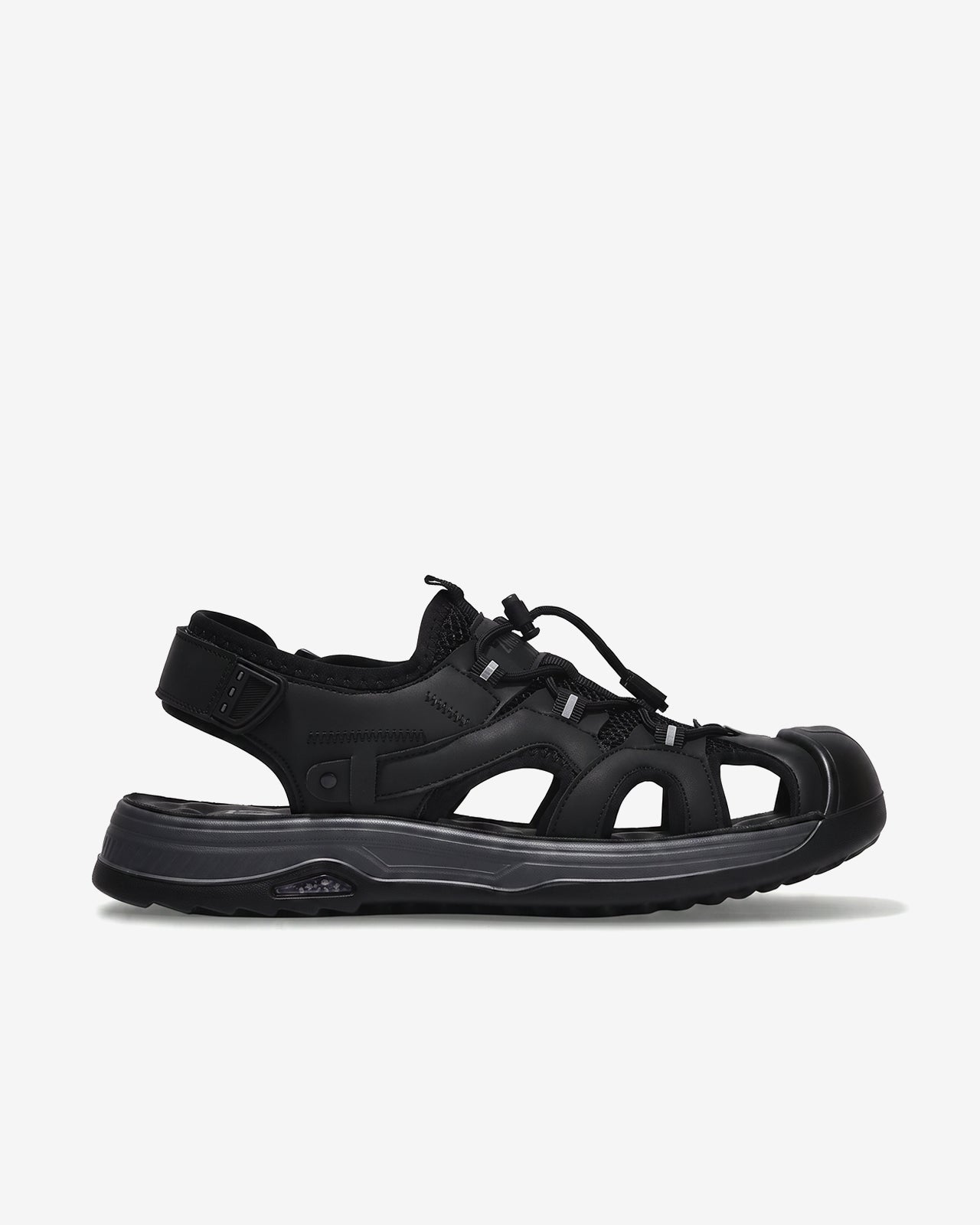 Sandal Rọ Nam Zuciani Quai Rút-SCF88Đen Color2First