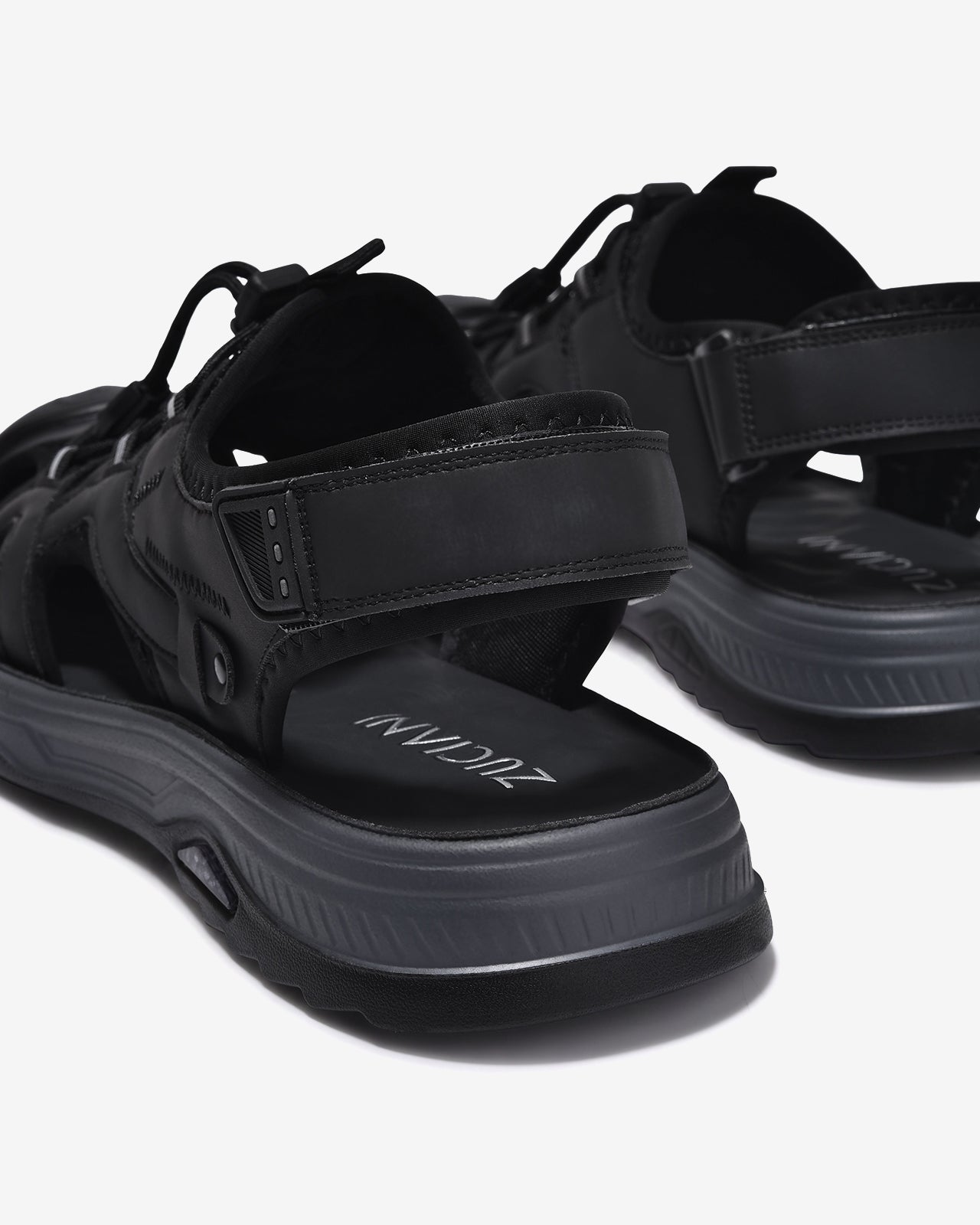 Sandal Rọ Nam Zuciani Quai Rút-SCF88Đen Color2