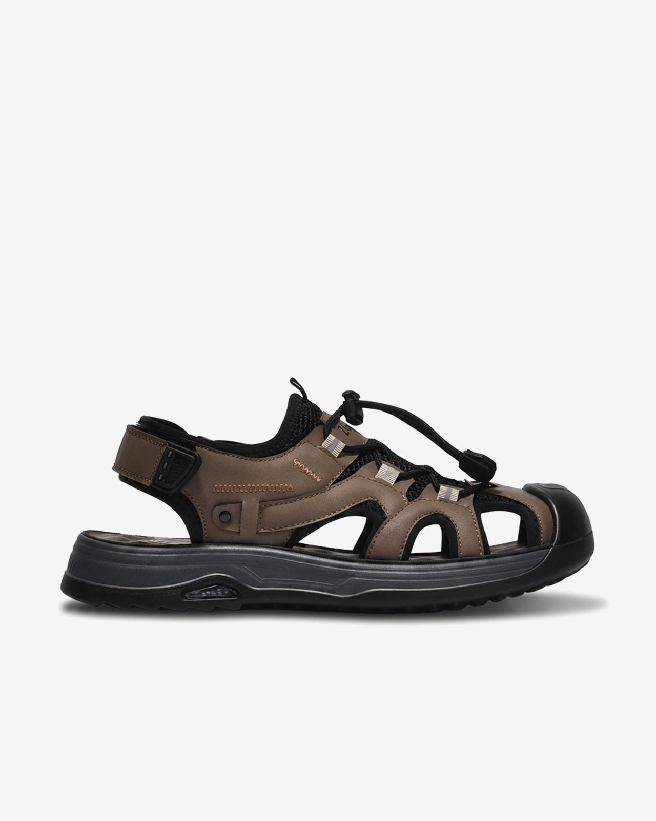 Sandal Rọ Nam Zuciani Quai Rút-SCF88-Rêu Color2First