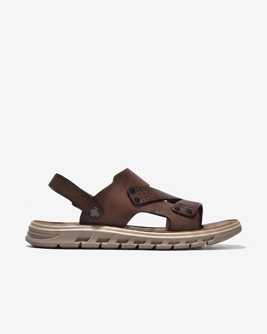 Sandal Nam Zuciani Quai Đan Chéo-SCF87Nâu Color1First