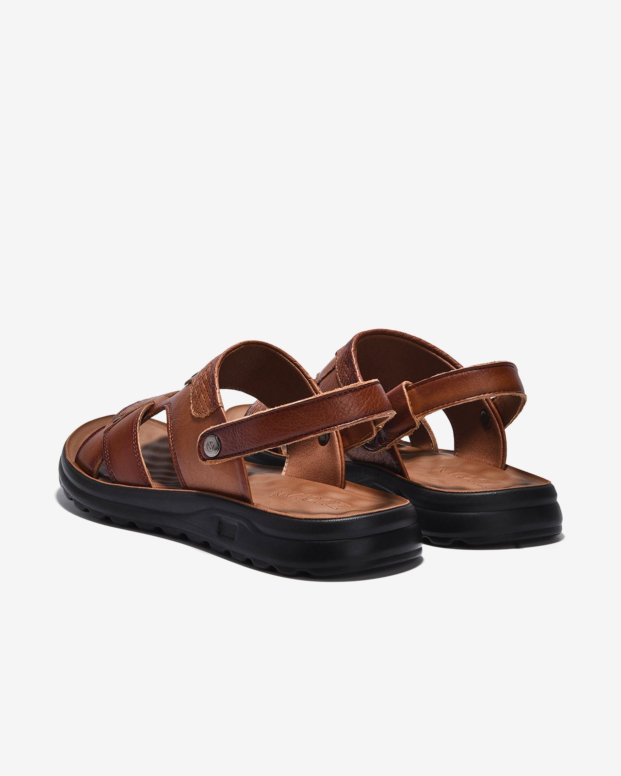Sandal Nam Zuciani Da Mềm Quai Bản To-SRD62-Nâu Color1