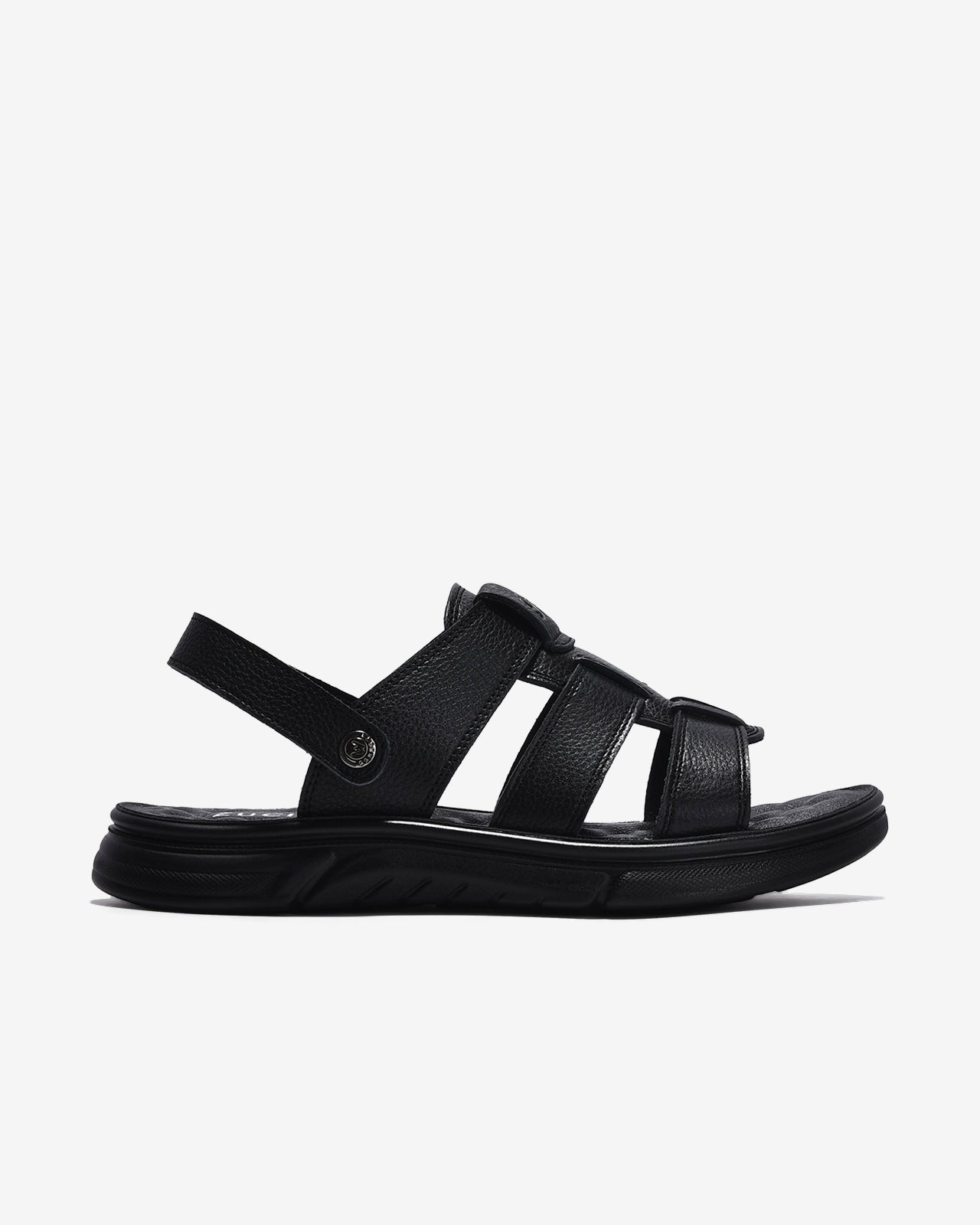 Giày Sandal Nam Zuciani Quai Đan-SRD63-Đen Color2First