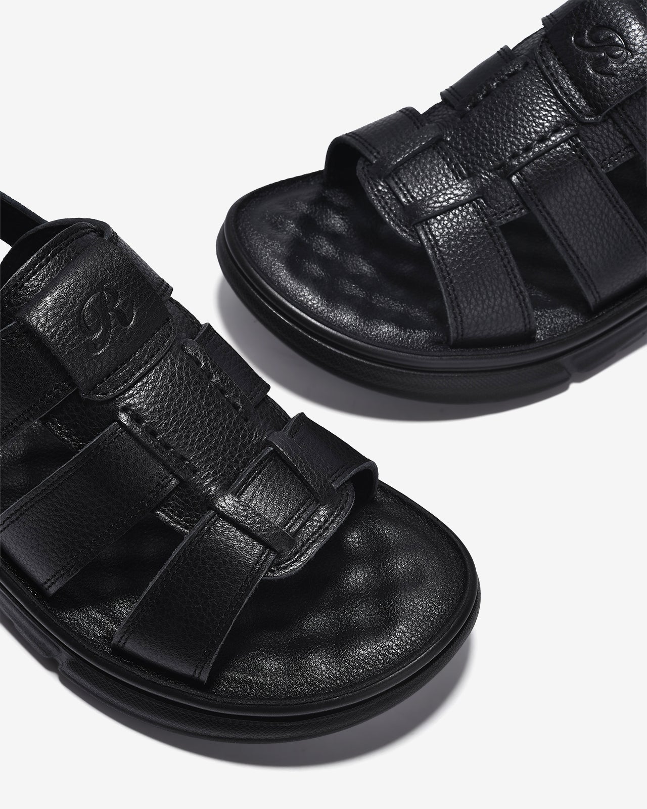 Giày Sandal Nam Zuciani Quai Đan-SRD63-Đen Color1