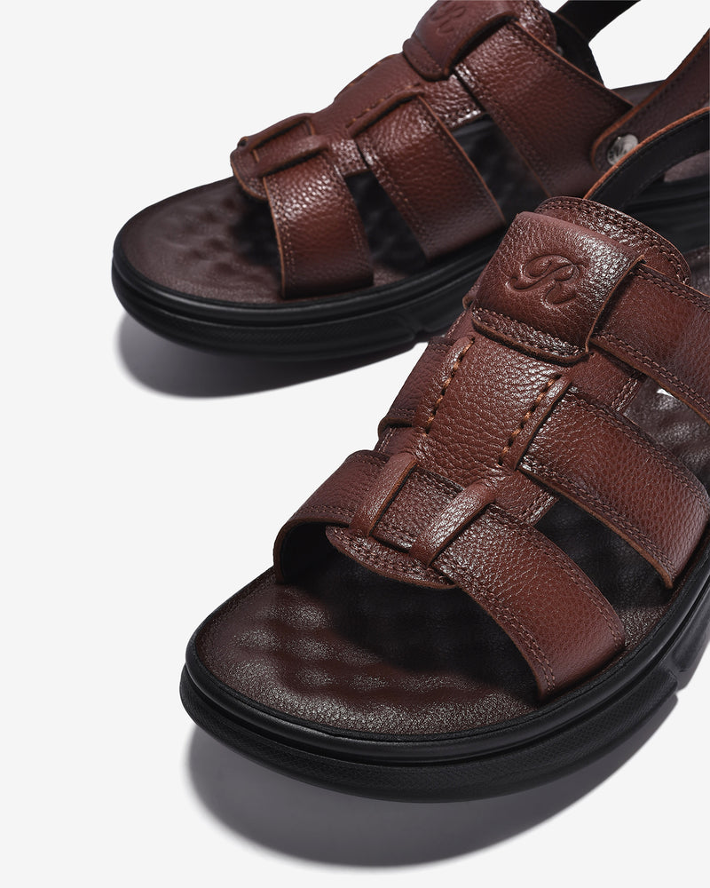 Giày Sandal Nam Zuciani Quai Đan-SRD63Nâu Color2