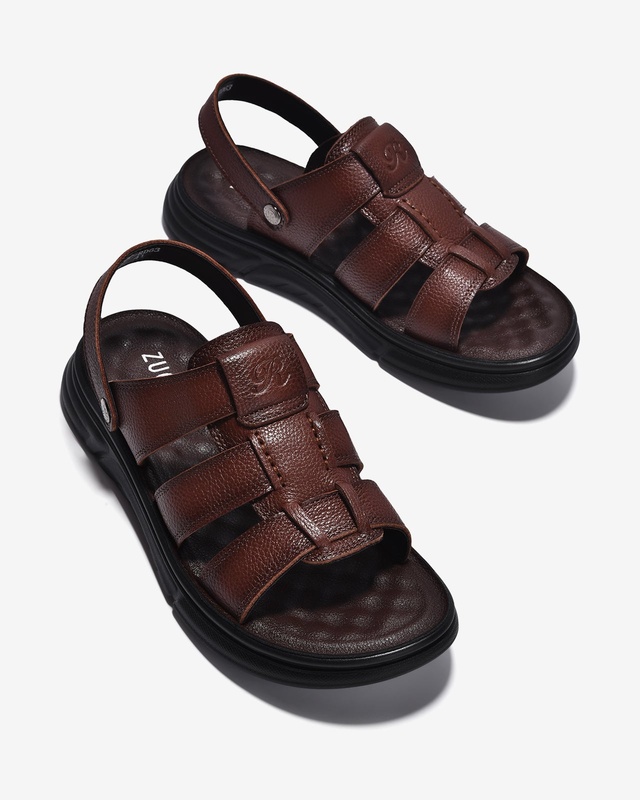 Giày Sandal Nam Zuciani Quai Đan-SRD63Nâu Color2
