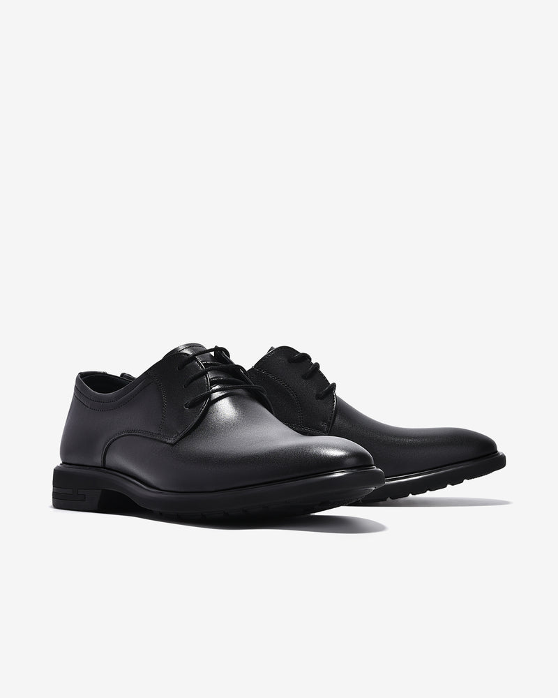 Giày Tây Nam Zuciani Dáng Derby Cổ Điển-GCF67Đen Color1