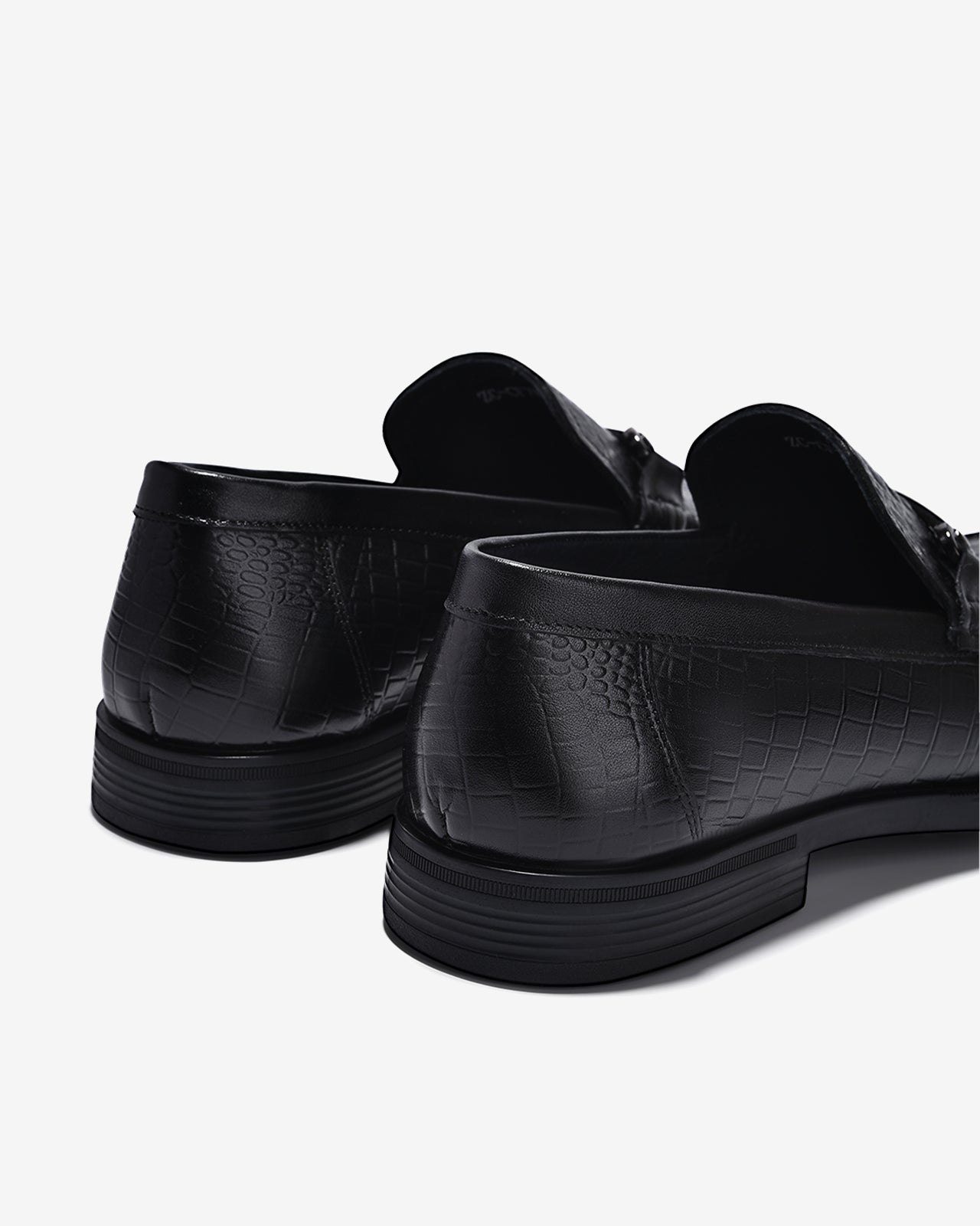 Giày Tây Nam Zuciani Dập Vân Kết Hợp Khoá Kim Loại-GCF78-Đen Color1