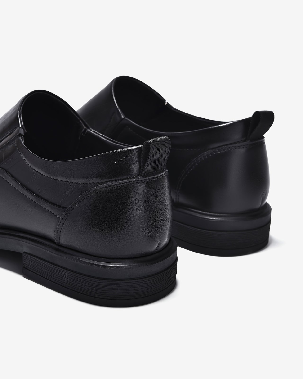 Giày Tây Nam Zuciani Không Dây Dập Vân-GRD60-Đen Color2