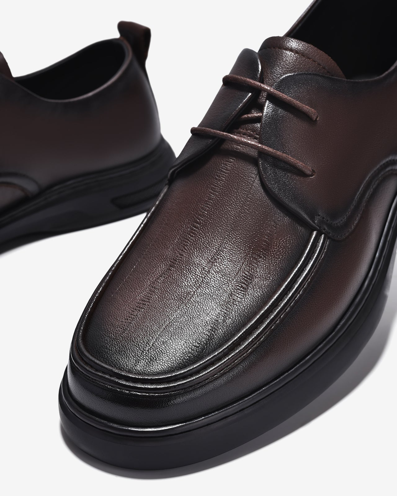 Giày Tây Nam Zuciani Da Cao Cấp Phối Dây-GRD61-Nâu Color2