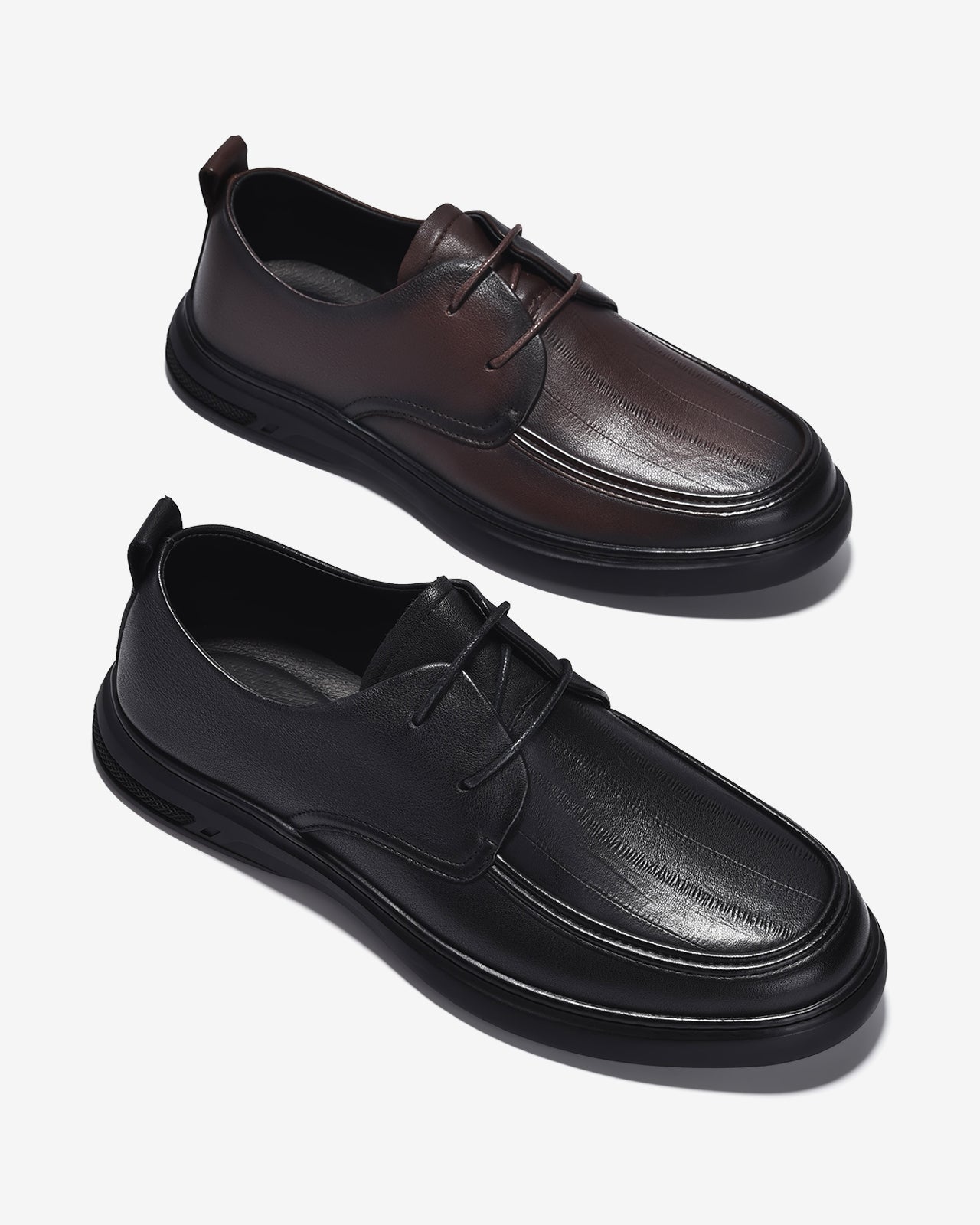 Giày Tây Nam Zuciani Da Cao Cấp Phối Dây-GRD61-Nâu Color1