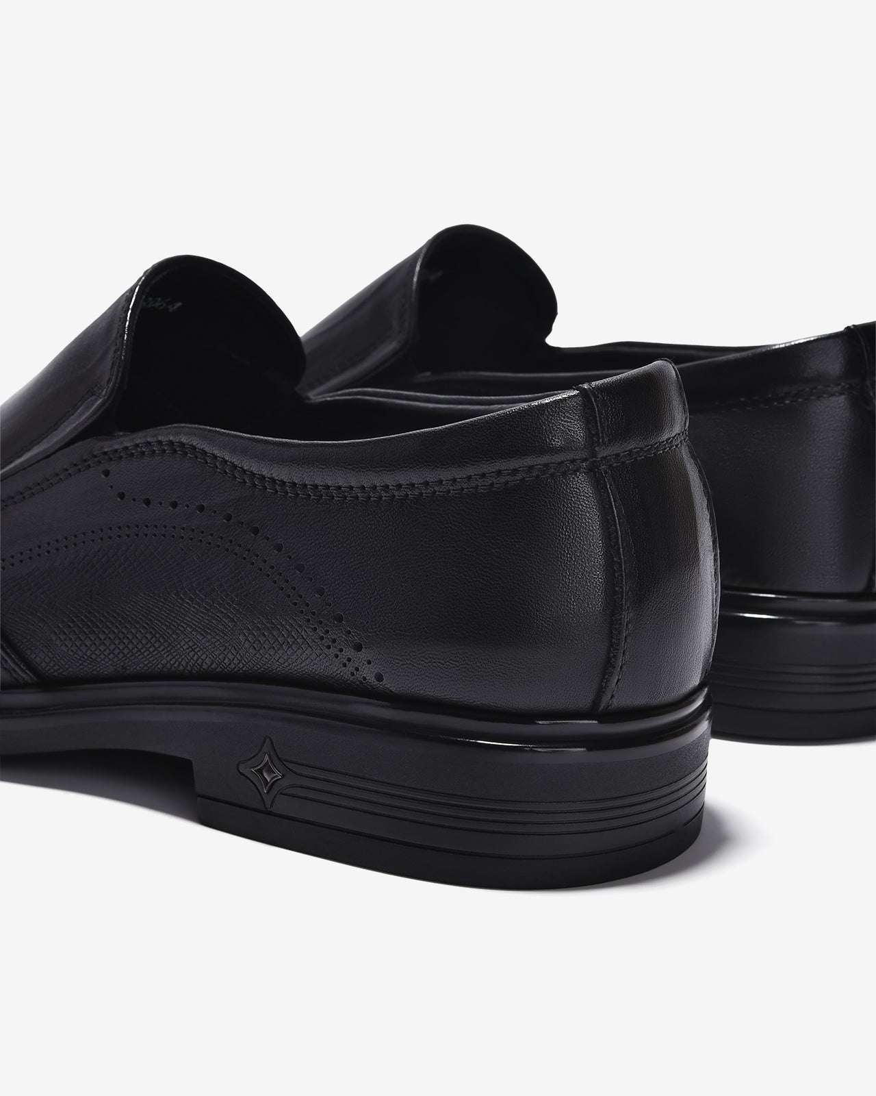 Giày Tây Nam Zuciani Không Dây Lịch Lãm-GRD64-Đen Color1