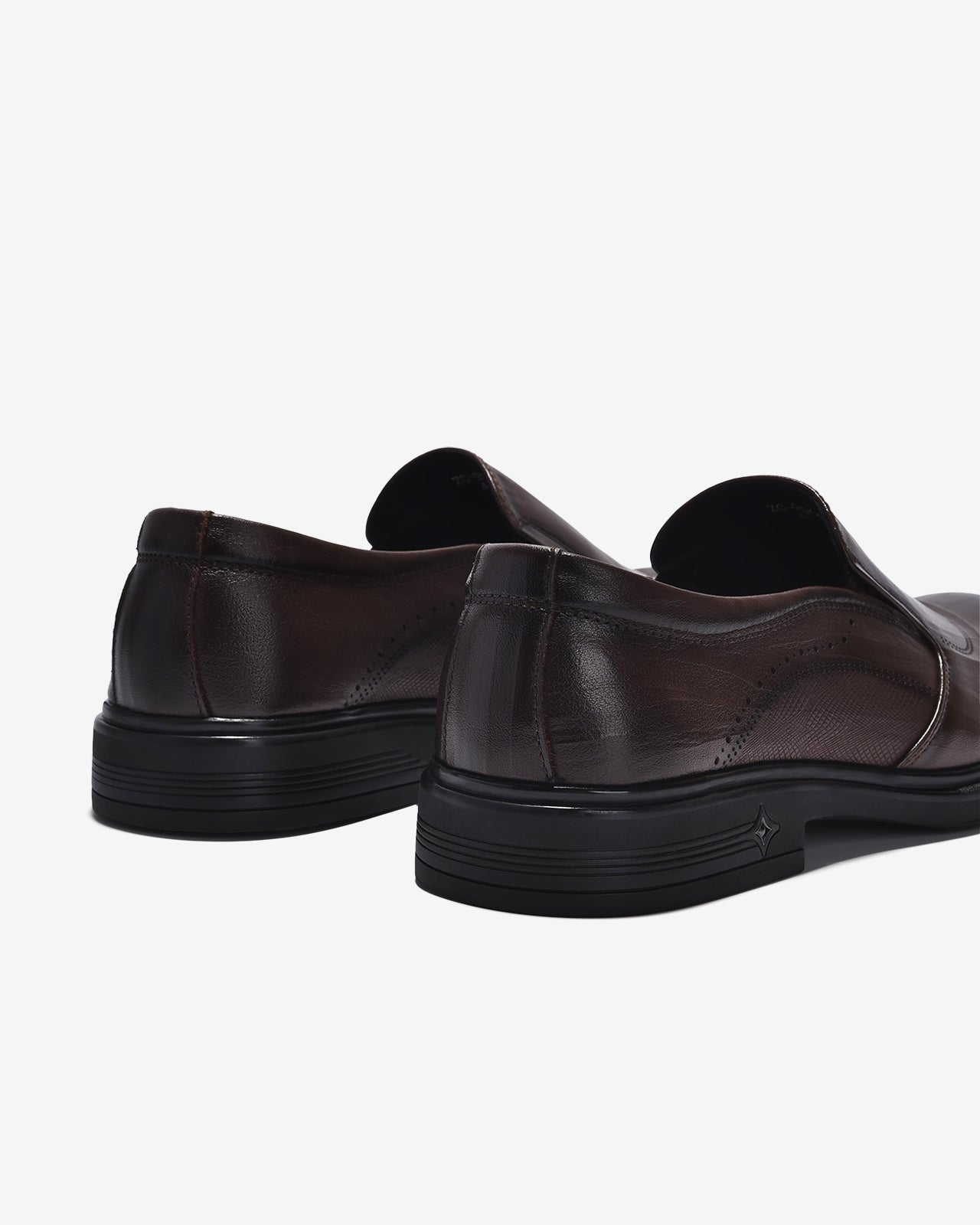 Giày Tây Nam Zuciani Không Dây Lịch Lãm-GRD64-Nâu Color2