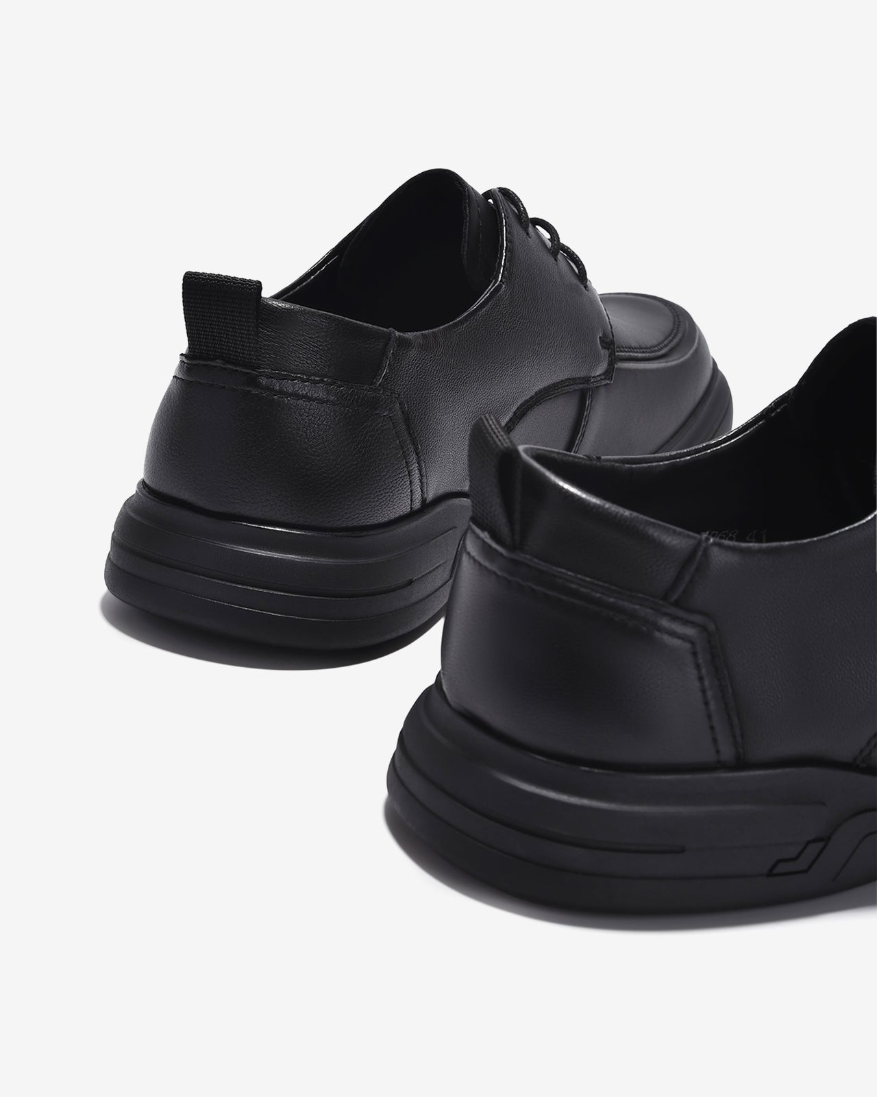 Giày Tây Nam Zuciani Da Mềm Phối Dây-GRD68-Đen Color1