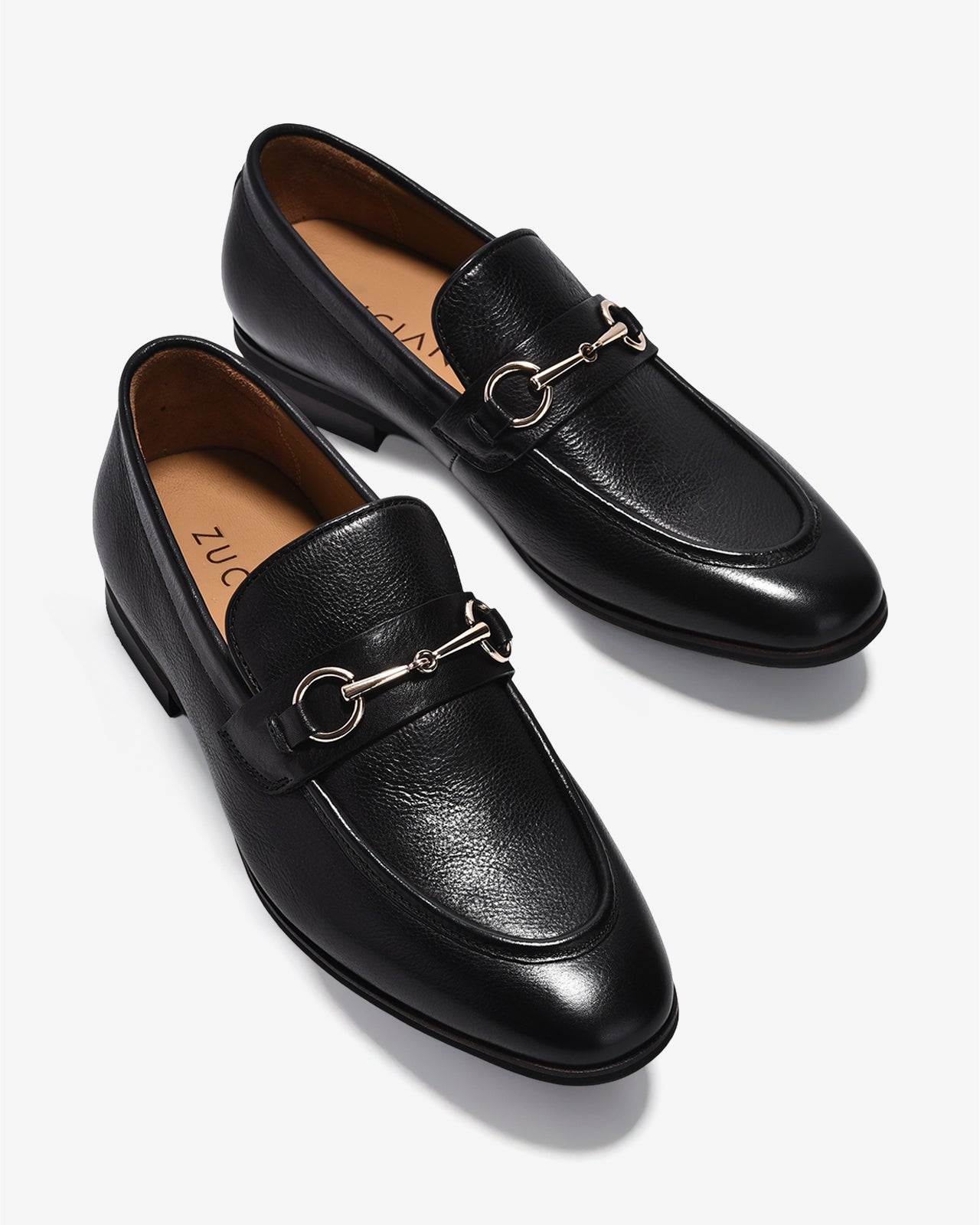 Giày Tây Nam Zuciani Quai Ngang Khoá kim Loại-GRW01-Đen Color2