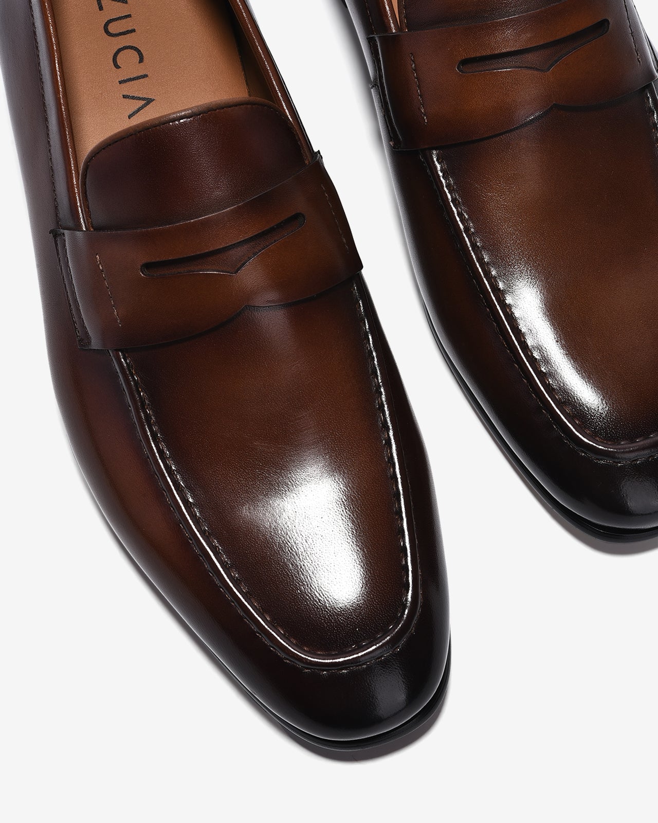 Giày Tây Nam Zuciani Quai Ngang Cổ Điển-GRW03-Nâu Color1