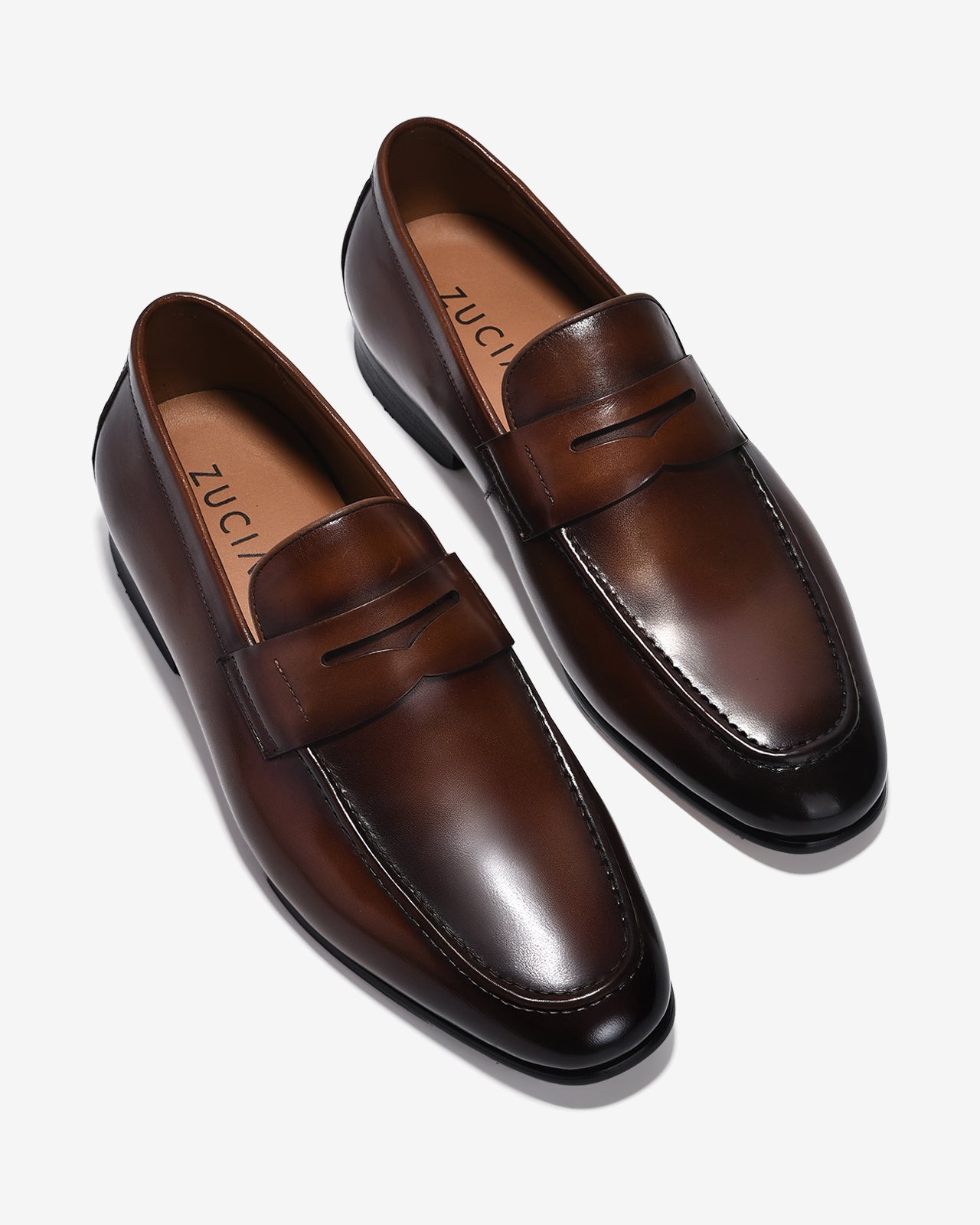 Giày Tây Nam Zuciani Quai Ngang Cổ Điển-GRW03-Nâu Color2