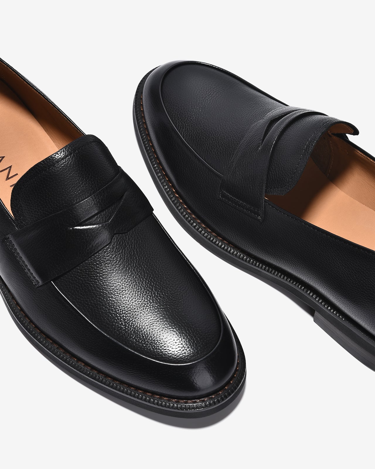 Giày Tây Nam Zuciani Quai Ngang Da Mờ-GRW05-Đen Color1