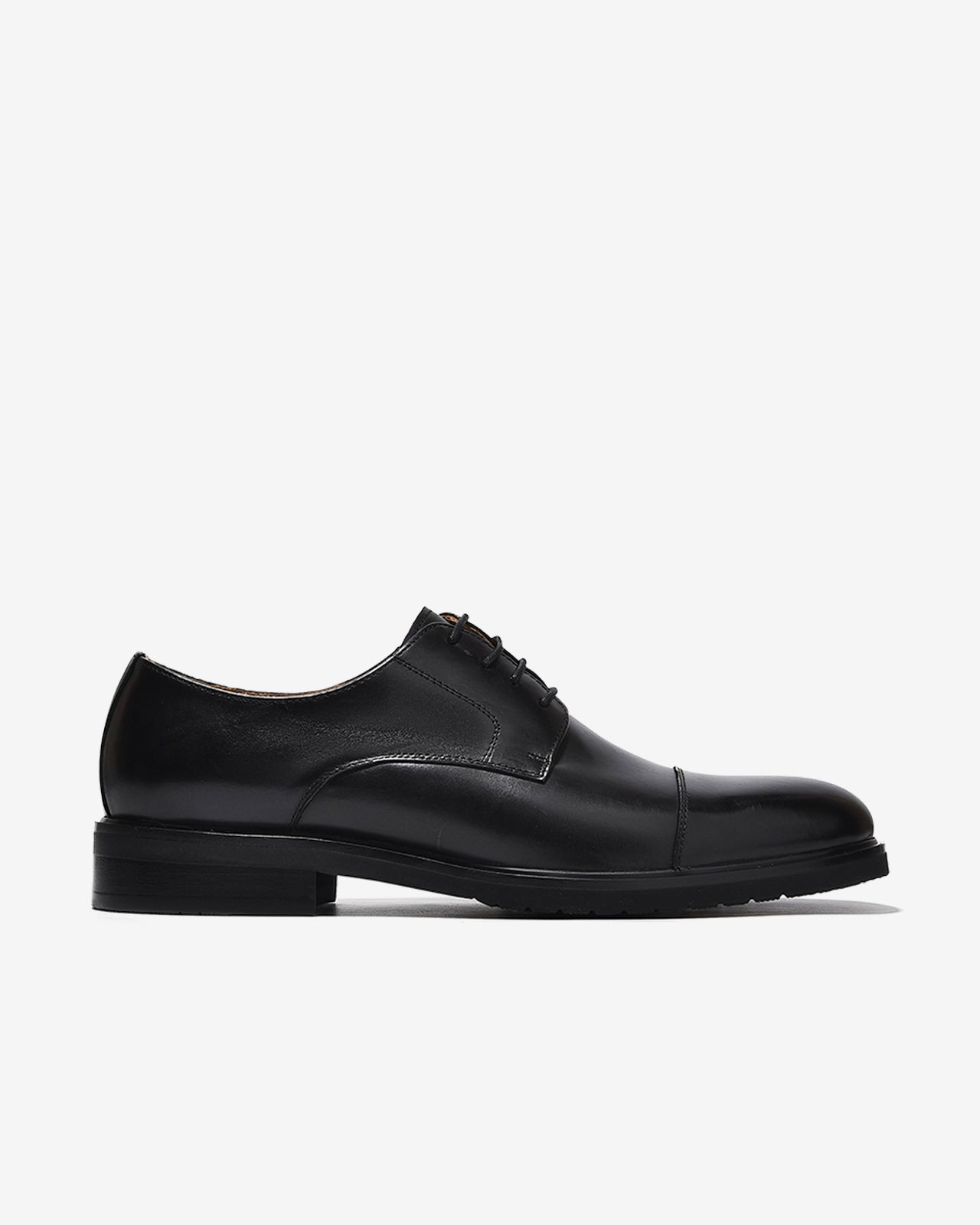 Giày Tây Nam Zuciani Derby Cap-Toe-GVR02Đen Color2First
