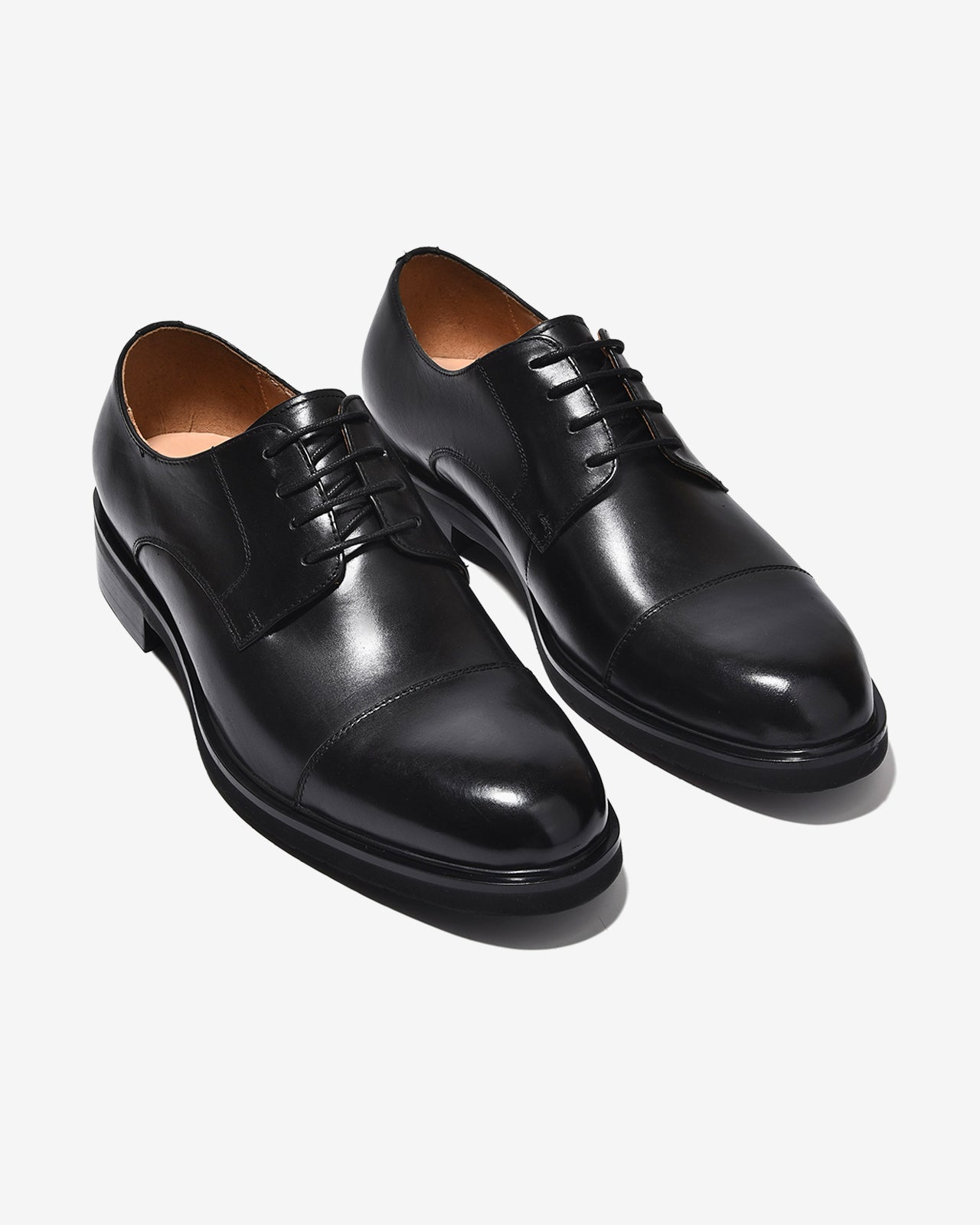 Giày Tây Nam Zuciani Derby Cap-Toe-GVR02Đen Color2