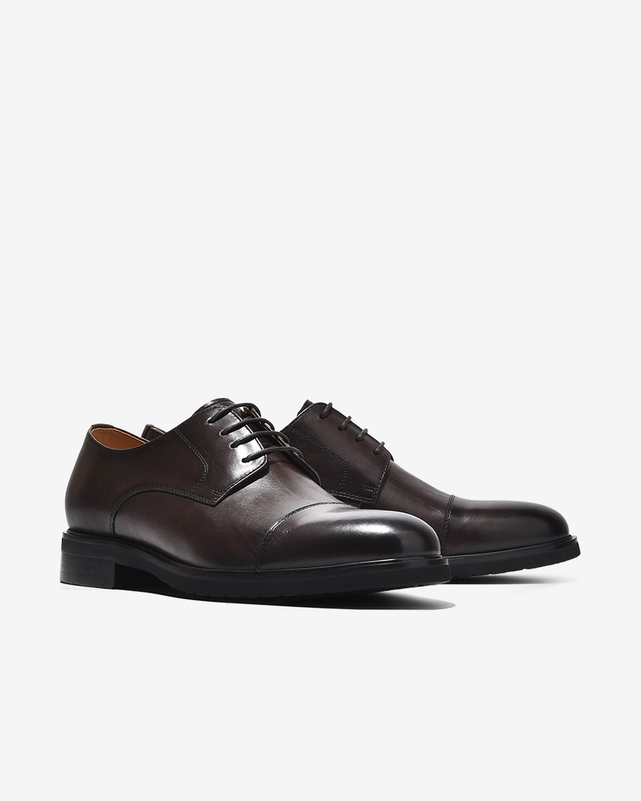 Giày Tây Nam Zuciani Derby Cap-Toe-GVR02-Nâu Color2