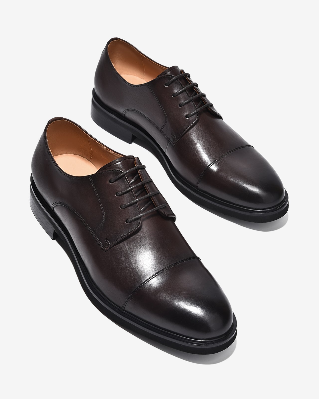 Giày Tây Nam Zuciani Derby Cap-Toe-GVR02-Nâu Color2