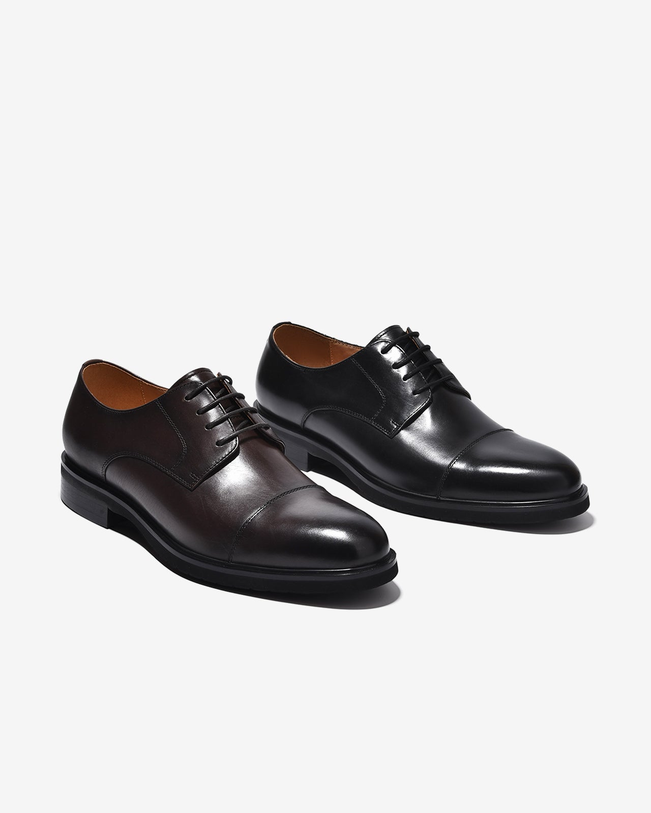 Giày Tây Nam Zuciani Derby Cap-Toe-GVR02-Nâu Color2