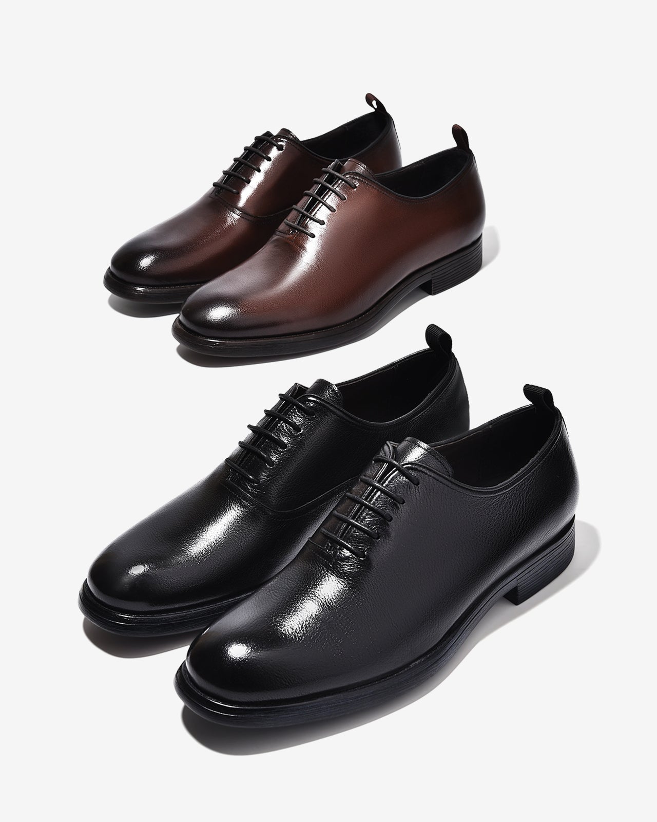 Giày Tây Nam Oxford Zuciani Mũi Trơn-GVR03Đen Color2