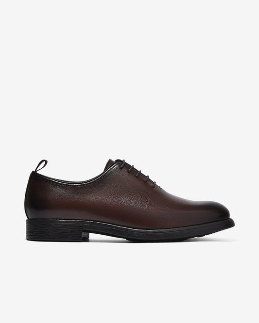 Giày Tây Nam Oxford Zuciani Mũi Trơn-GVR03Nâu Color1First