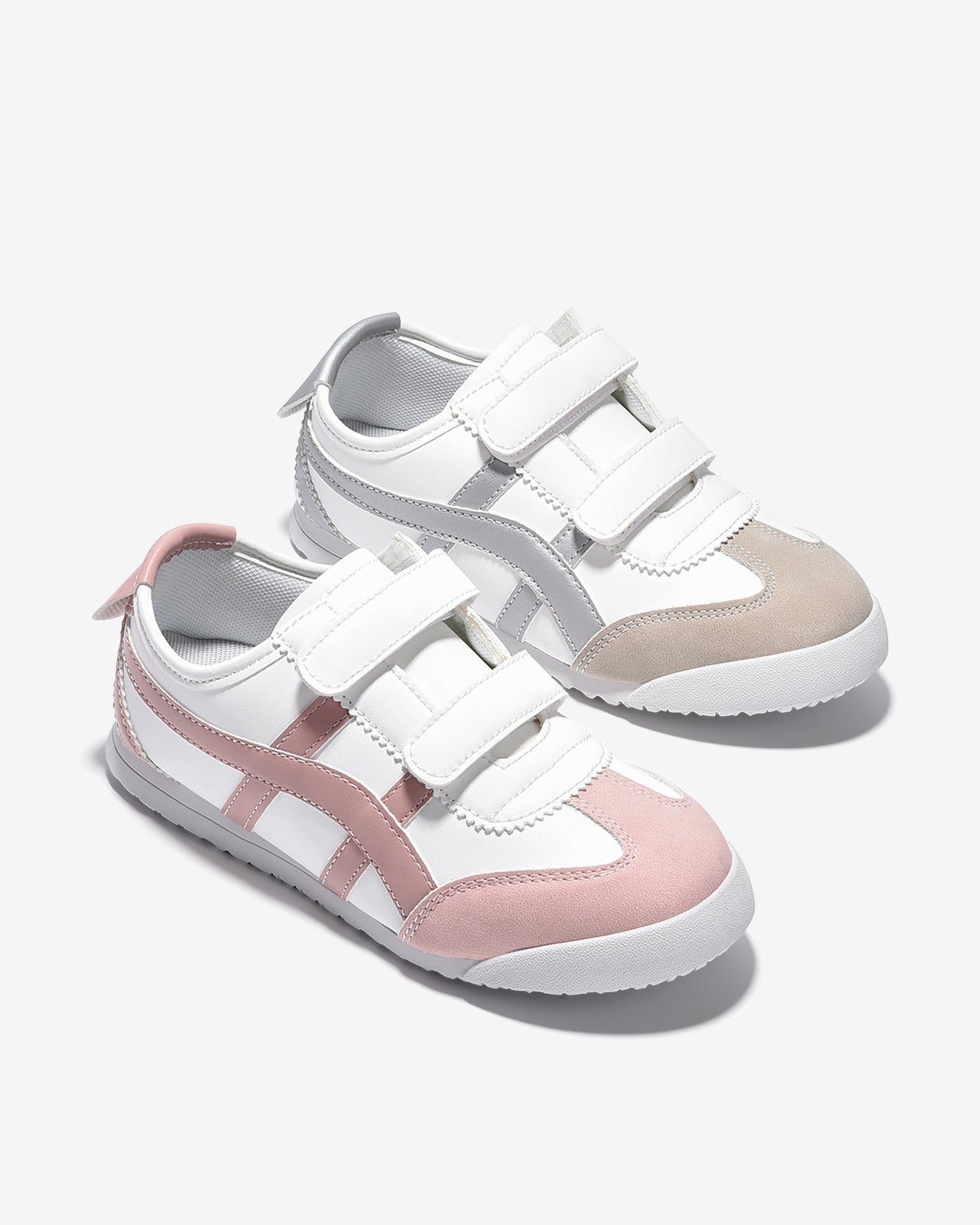 Giày Thể Thao Zuciani Trẻ Em Quai Phối-GXR11-Xám Color2