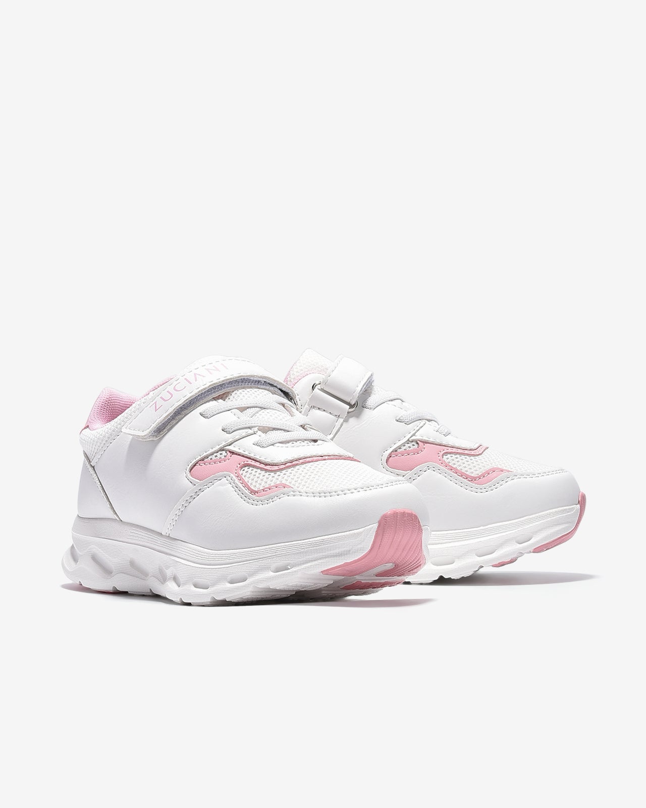 Giày Thể Thao Zuciani Trẻ Em Quai Dán-GXR15-Hồng Color2