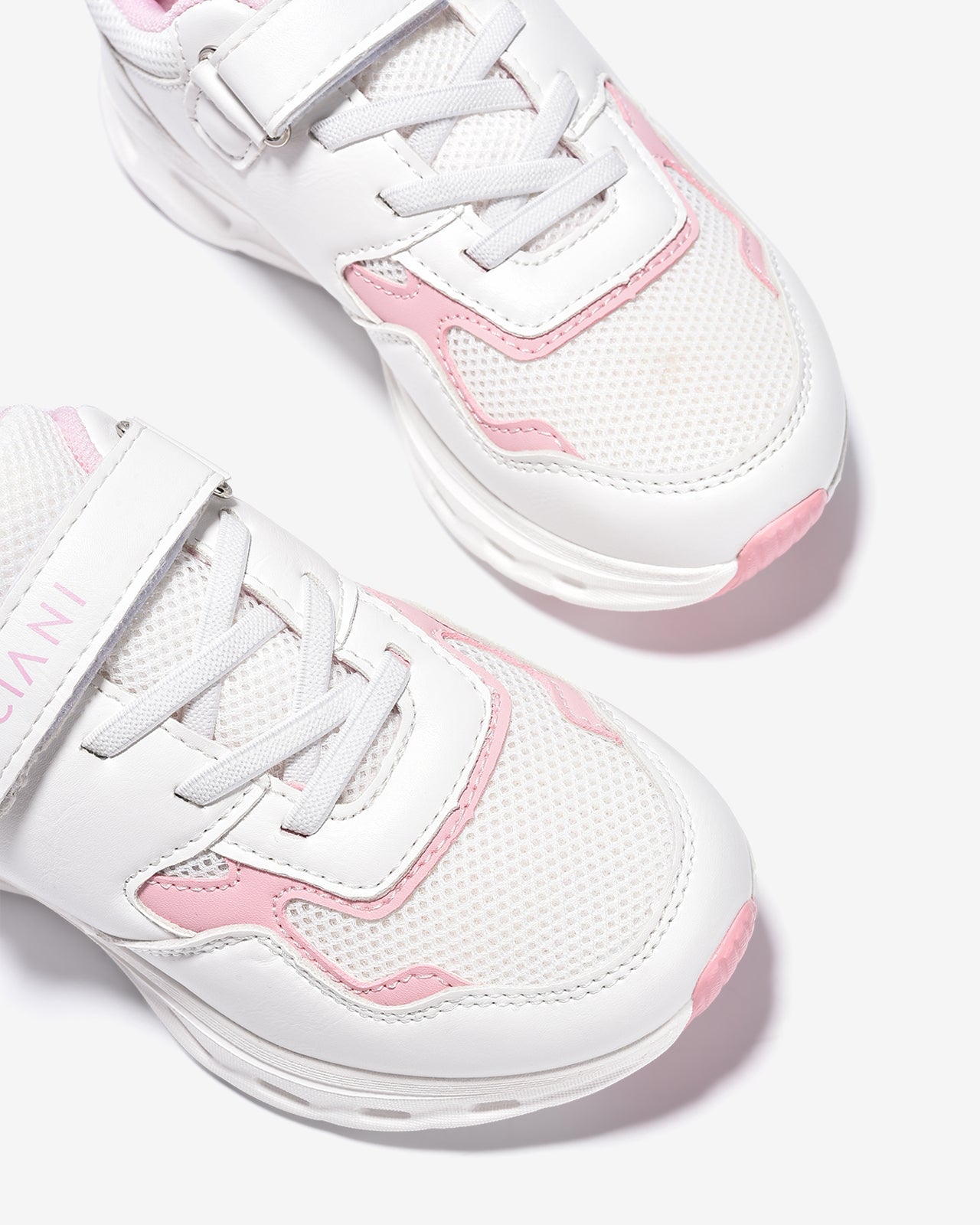 Giày Thể Thao Zuciani Trẻ Em Quai Dán-GXR15-Hồng Color2