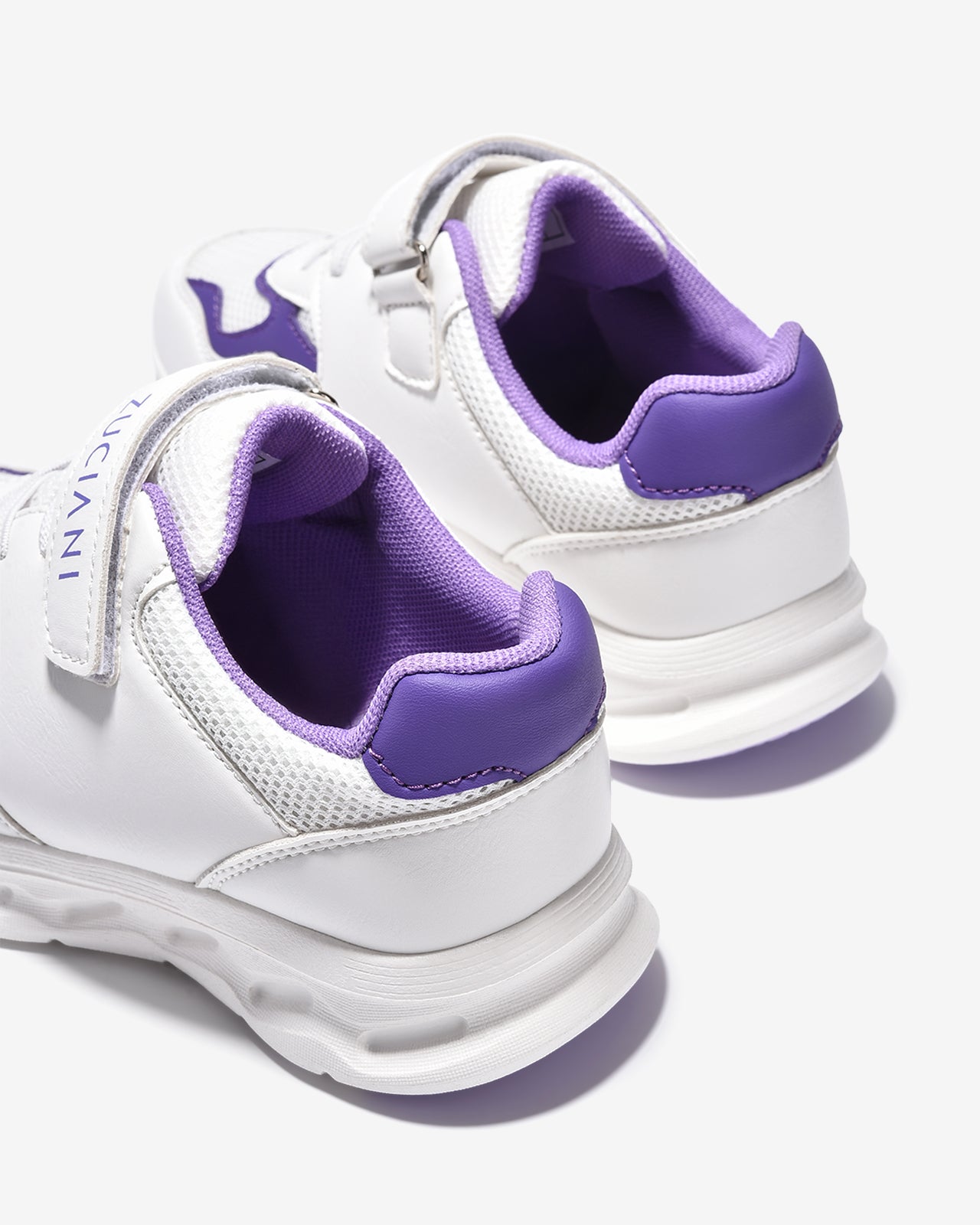 Giày Thể Thao Zuciani Trẻ Em Quai Dán-GXR15-Tím Color2