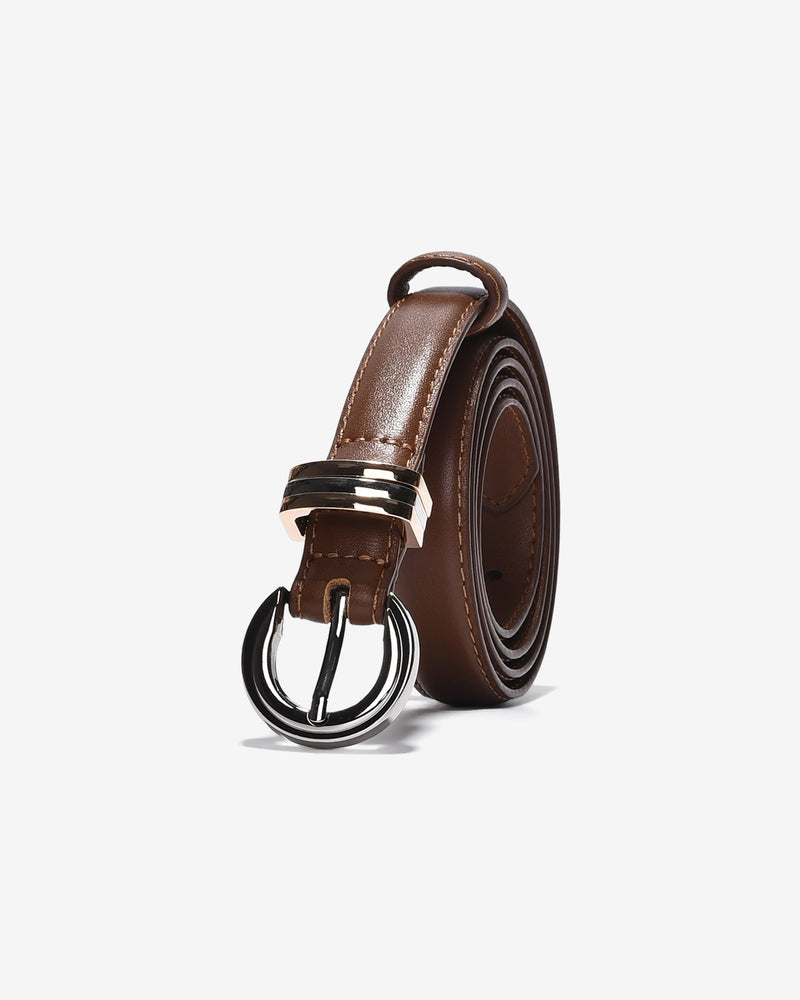 Thắt Lưng Nữ Zucia Khóa Kim-TD15-Bò Color1First