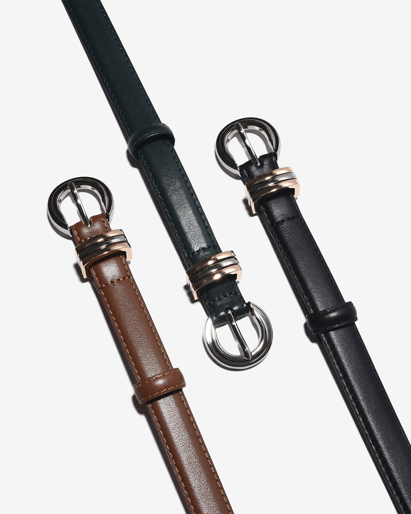 Thắt Lưng Nữ Zucia Khóa Kim-TD15-Đen Color3