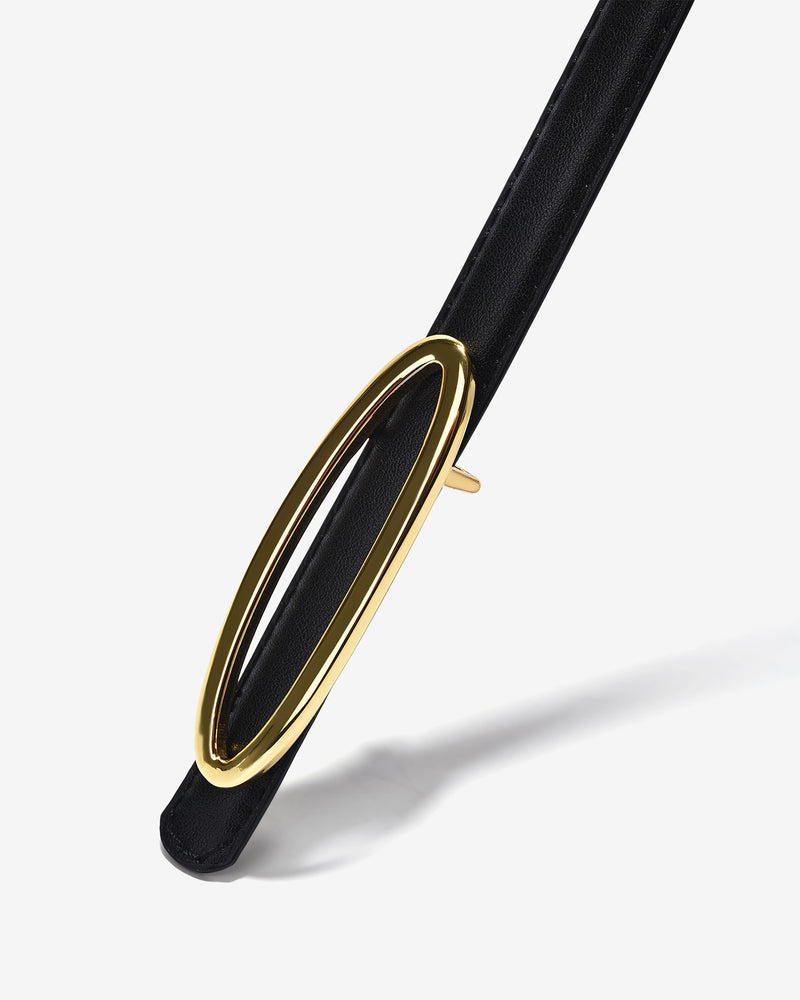 Thắt Lưng Nữ Zucia Khóa Oval-TD16-Đen Color3
