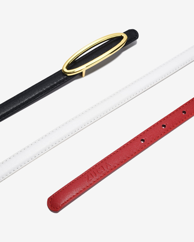 Thắt Lưng Nữ Zucia Khóa Oval-TD16-Đen Color3