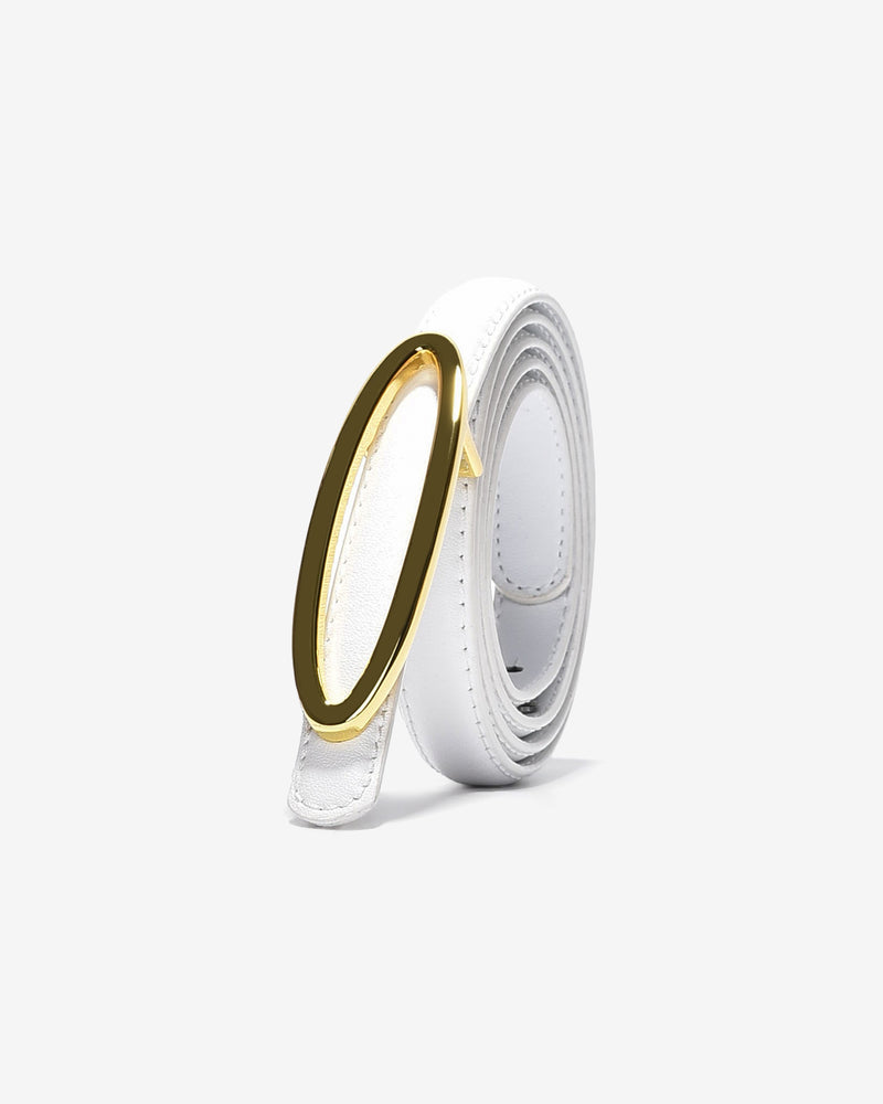 Thắt Lưng Nữ Zucia Khóa Oval-TD16-Trắng Color2First