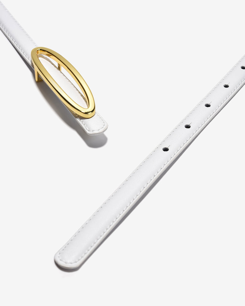 Thắt Lưng Nữ Zucia Khóa Oval-TD16-Trắng Color2