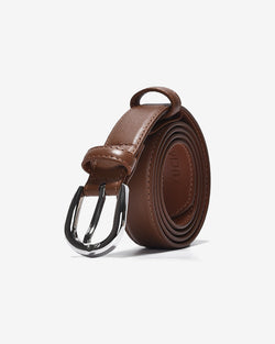 Thắt Lưng Nữ Zucia Dây May Bản Nhỏ-TD17-Bò Color1First
