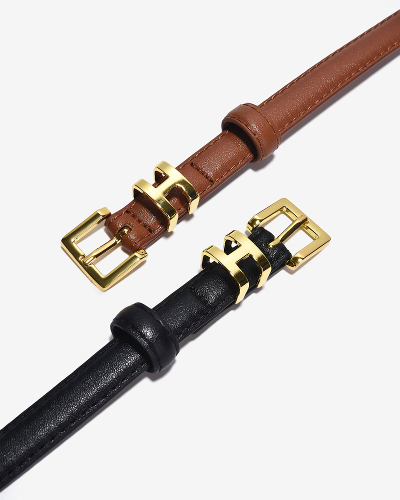 Thắt Lưng Nữ Zucia Đầu Khóa Kim-TD19-Bò Color2