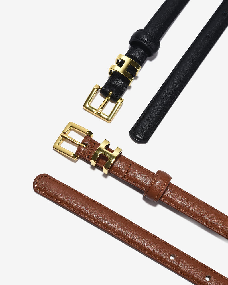 Thắt Lưng Nữ Zucia Đầu Khóa Kim-TD19-Đen Color1