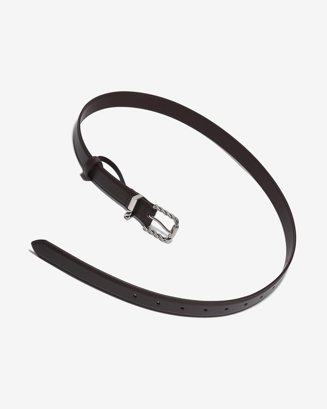 Nịt Da Nữ Zucia Khoá Vuông Kim Loại Hình Xoắn-TD31-0 Color3