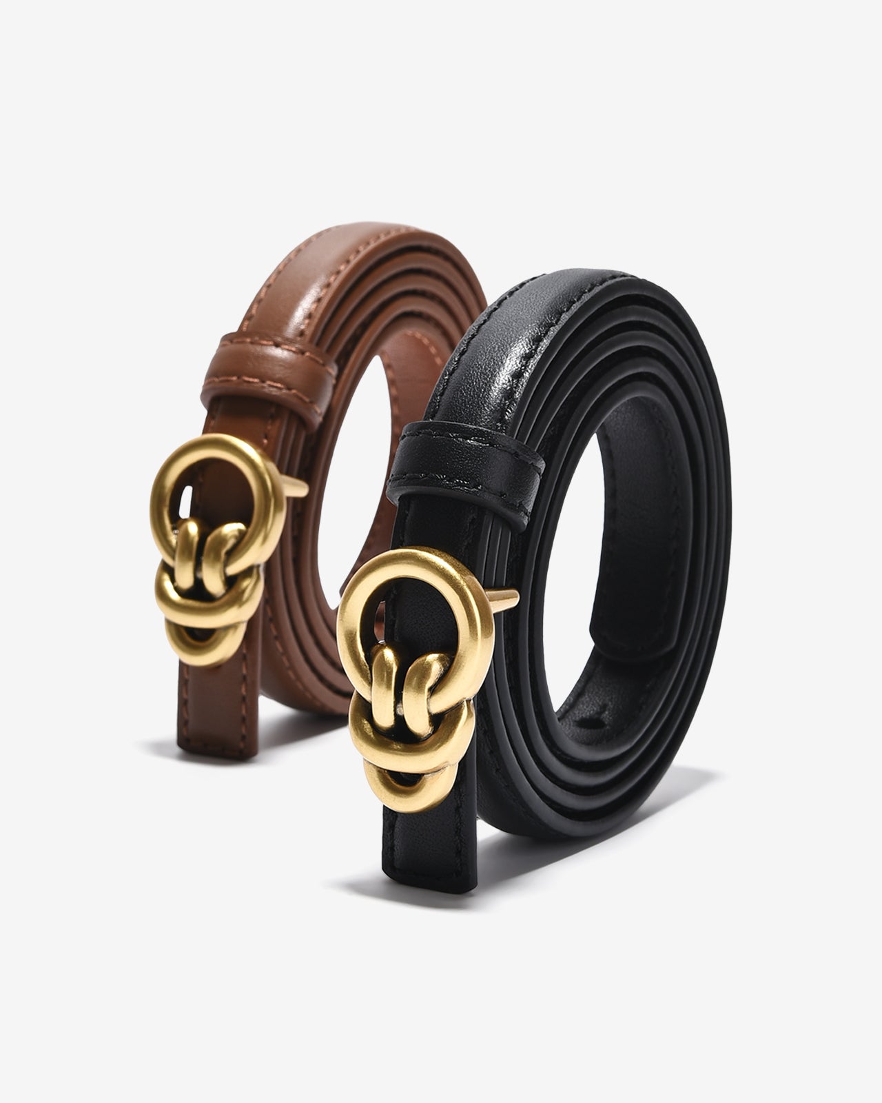 Nịt Da Nữ Zucia Khoá Kim Loại Mạ Vàng Cách Điệu-TD33-Bò Color1