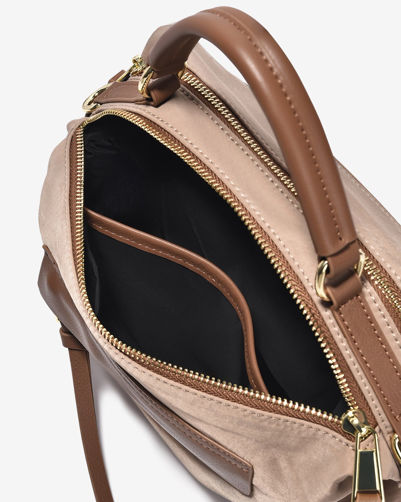 Túi Xách Tay Đeo Chéo Zucia The Rain Runner N37-HY37-Cafe Color1