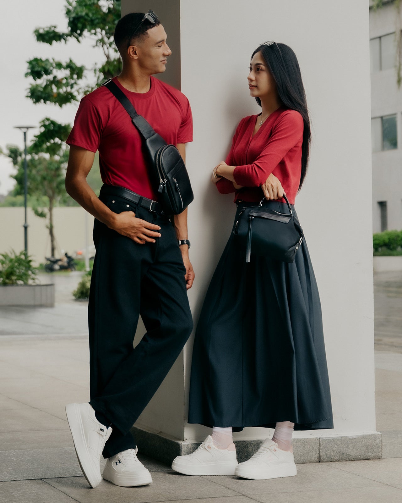 Túi Xách Tay Đeo Chéo Zucia The Rain Runner N37-HY37-Đen Color3