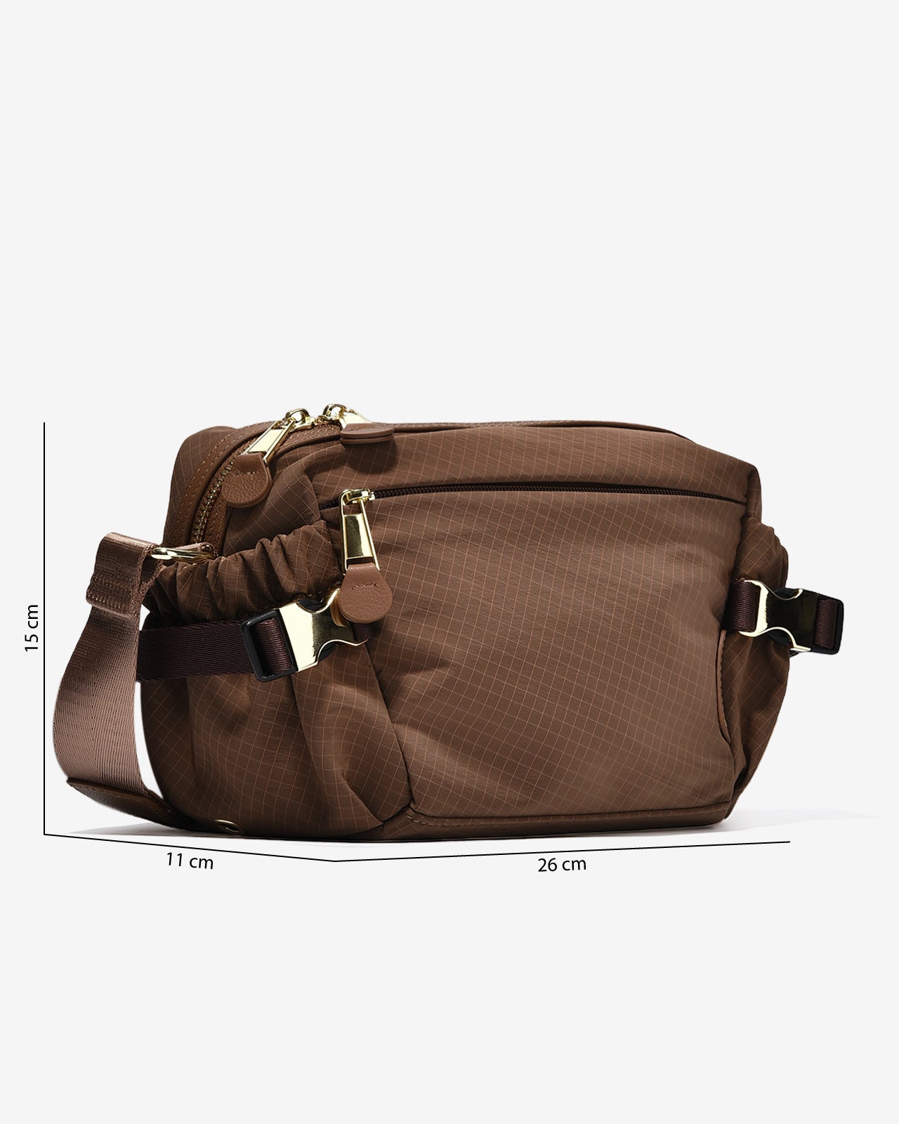 Túi Đeo Vai Zucia The Rain Runner N51-HY51-Nâu Color3