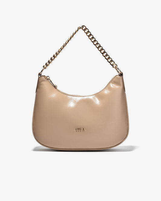 Túi Xách Tay Đeo Vai Trơn Zucia L'amant N12-JC23-Kem Color1First