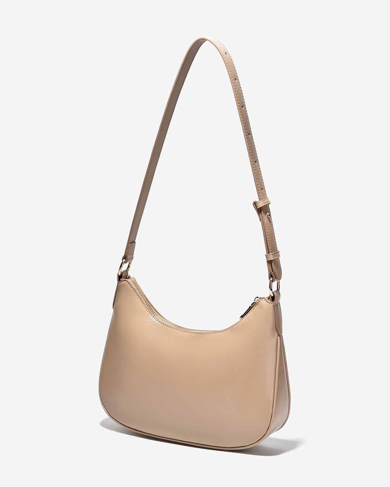 Túi Xách Tay Đeo Vai Trơn Zucia L'amant N12-JC23-Kem Color2