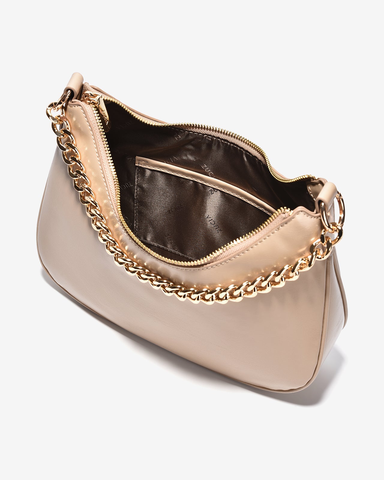 Túi Xách Tay Đeo Vai Trơn Zucia L'amant N12-JC23-Kem Color2