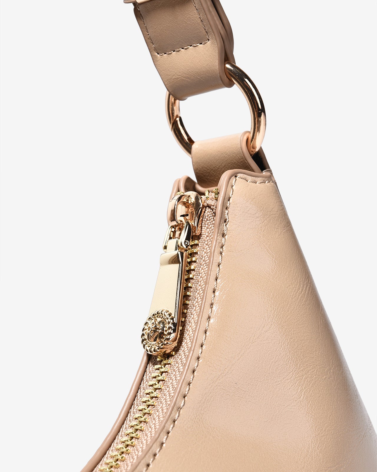 Túi Xách Tay Đeo Vai Trơn Zucia L'amant N12-JC23-Kem Color2